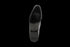 Moccasin Toe, Croc Pattern, Black Leather Penny Loafers for Men